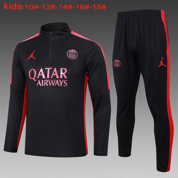 Ninos Sudadera De Training PSG 2024/25 Negro Rosa